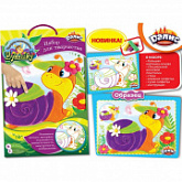 Набор для детского творчества Dalis Раскраска из пластилина Улитка Эля МС-106