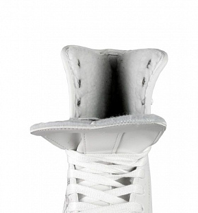 Коньки фигурные Спортивная коллекция Ladies Lux Fur Corso White