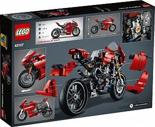 Конструктор LEGO TECHNIC Мотоцикл Ducati Panigale V4 R 42107