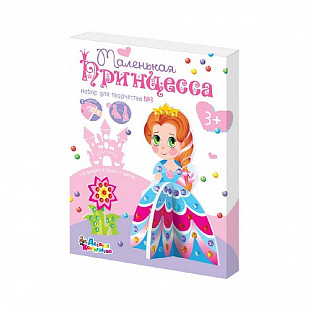 3D Набор для творчества из страз Десятое Королевство Принцесса 3 01704
