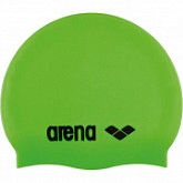 Шапочка для плавания Arena Classic Silicone JR Acid Lime/Black 91670 65