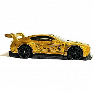 Машинка Hot Wheels Базовой коллекции 2018 Bentley Continental GT3 162/250 (5785 JBC18) mainline 2025