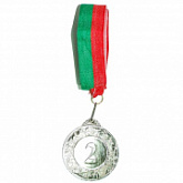 Медаль сувенирная 2 место Zez Sport 6,5sm