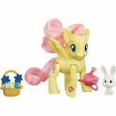 Кукла My Little Pony Флатершай с кроликом (B5675 B3602)