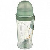 Поильник Canpol babies Non-spill с силиконовой трубочкой 9м+ 350мл (56/510_gre)