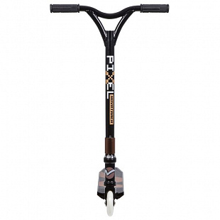 Самокат Novatrack Pixel Black/Brown 100A.PIXEL.BBR7