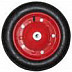 Колесо надувн. 3,25-8 (подшипн. ф35x2 см для оси 20x9,5 см) (Eco) WB-P042