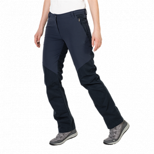Брюки женские Jack Wolfskin Drake Flex Pants Women midnight blue