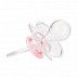 Пустышка Canpol babies Newborn Baby Силиконовая Круглая с колпачком 6-18 мес. (22/563_сap) pink