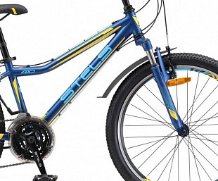 Велосипед Stels Navigator 410 V V010 24" (2019) Blue/Yellow
