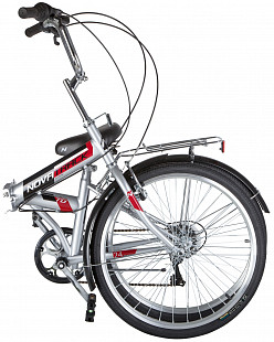 Велосипед Novatrack TG-24 Classic 6.0 NF 24" (2020) 24NFTG6SV.GR20 grey