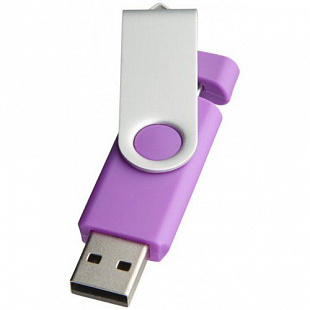 Флешка 16Gb Dual 1Z2016016 Violet