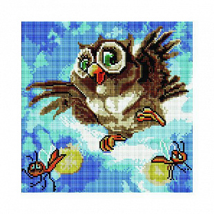 Алмазная мозаика Picasso "Смешная сова" PD3030006