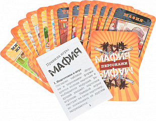 Игрушка Dream Makers Настольная игра Мафия Cards 1608H