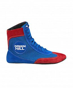 Обувь для самбо Green Hill EXPERT FIAS WS-3040Е blue/red