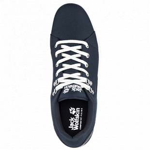 Полуботинки мужские Jack Wolfskin Auckland Ride Low M dark blue / white