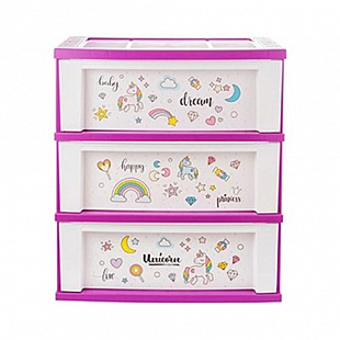 Комод 3-х секционный Berossi Bongo 540x382x621 мм АС20858010