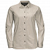 Рубашка женская Jack Wolfskin Lakeside Roll-Up Shirt W dusty grey