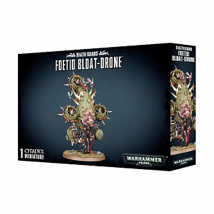Миниатюры Games Workshop Warhammer Death Guard Foetid Bloat-Drone 43-54