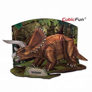 Эра Динозавров Трицератопс Cubic Fun P669h