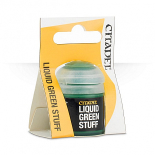 Краски и кисти Games Workshop Warhammer Liquid Green Stuff 66-12 66-12