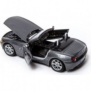 Коллекционная машина Bburago 1:24 Bijoux BMW Z4 (18-22002) Grey