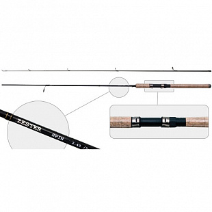 Спиннинг штекерный угольный 2 колена Akara Zester IM7