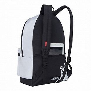 Городской рюкзак GRIZZLY RQ-007-5 /2 white/black