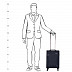 Чемодан малый Polar 20" 3-ой Р3101 dark grey