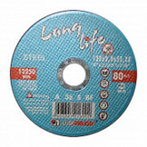 Круг отрезной для металла Lugaabrasiv 12,5x0,14x2,22 см Long Life 4603347215821