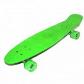 Penny board (пенни борд) Favorit со светящимися колесами M2201-L green