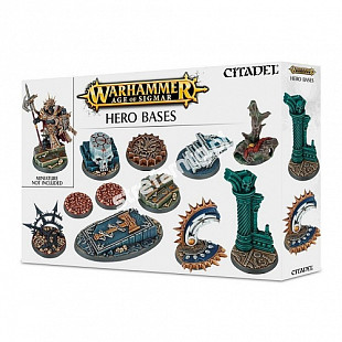 Аксессуары для игры Games Workshop Warhammer Age of Sigmar Hero Bases 64-02
