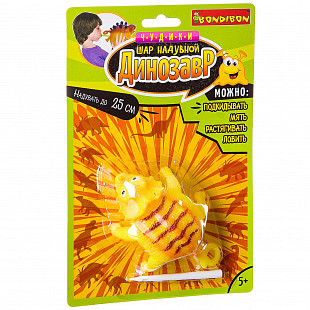 Надувной шар Bondibon Чудики Динозавр Трицератопс ВВ2479