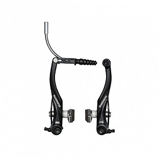 Тормоз задний Shimano br-t4000 alivio с колодками s65t болтами 16мм black ZSM77160