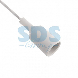 Патрон силиконовый Rexant E27 со шнуром 1 м white 11-8884