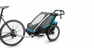 Детская мультиспортивная коляска Thule Chariot Sport1 blue (10201001)