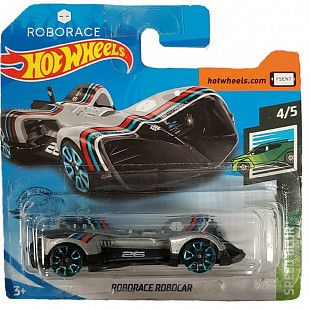 Машинка Hot Wheels Базовой коллекции Roborace Robocar 63/250 (5785 GHF78) mainline 2020
