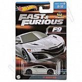 Машинка Hot Wheels Fast & Furious '17 Acura NSX 9/10 (HNR88 HNT19)