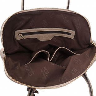 Женская сумка Pola 7089 grey/beige
