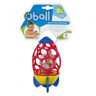 Игрушка O-Ball Ракета с погремушкой 10806