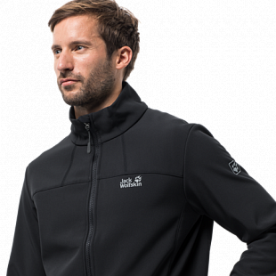 Куртка мужская Jack Wolfskin Essential Altis Men black