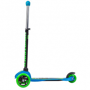 Самокат-кикборд Novatrack Disco-kids Дизайн-машинки 120H.DISCOKIDS.GBL8