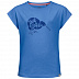 Футболка детская Jack Wolfskin Brand T Girls zircon blue