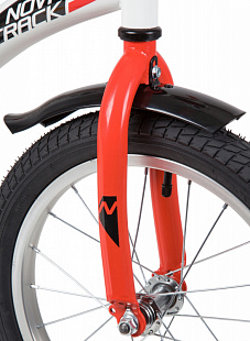 Велосипед Novatrack Strike 16" (2020) 163STRIKE.WTR20 white/red