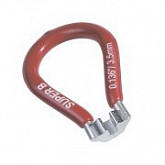 Ключ для спиц Super B 5560 0.136"(Asian) red NSB91049