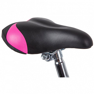 Велоседло Novatrack Vector 16" КЛ106839 black/pink