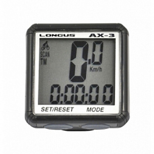 Велокомпьютер Longus AX-3 13 ф. SE (Black) 804748