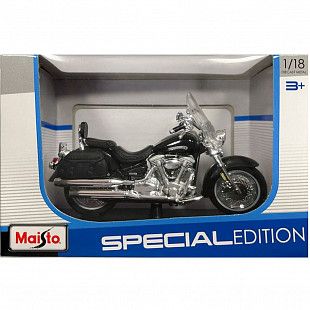 Масштабная модель мотоцикла Maisto 1:18 YAMAHA Road Star Silverado (39300)