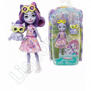 Кукла Enchantimals Хэдли Хаски и питомец Следдер (FNH22 HHB90)
