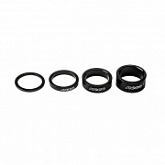 Проставочное кольцо Neco 1-1/8 5 мм AS3605B black